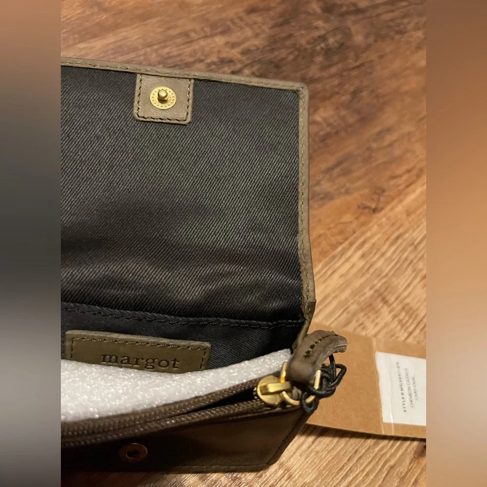 Margot | Leather Chevron Cassius Card Case
